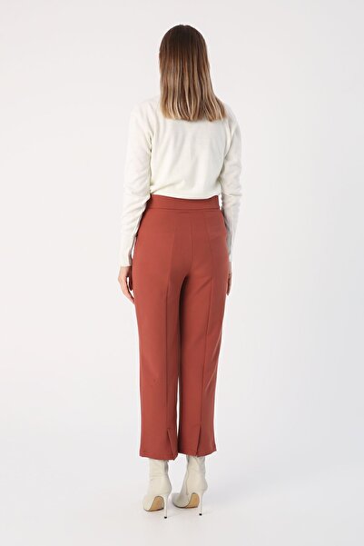 ALLDAY Tile Leg Slit Trousers