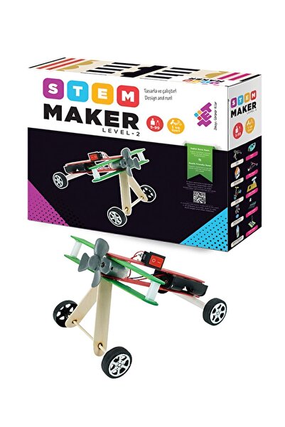 Genel Markalar STEAM Maker Elektronik Seti Level-2 5+ Yaş 1+ Oyuncu (Sadece E...