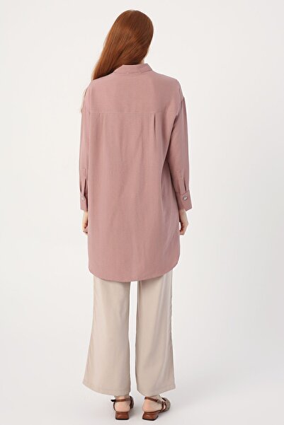 ALLDAY Tunika Rose Magister Collar Relaxed Fit