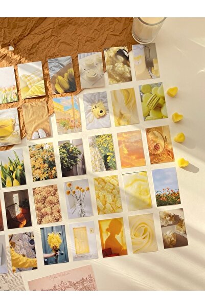 Hume Craft ملصق دفتر الملاحظات الجمالي الأصفر كتيب مجلة رصاصة ملصق / دفتر / ملصق جدول الأعمال / ملصق