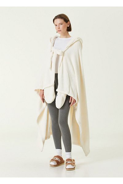 İrya Es Parla Hope Blanket Ecru Oversize