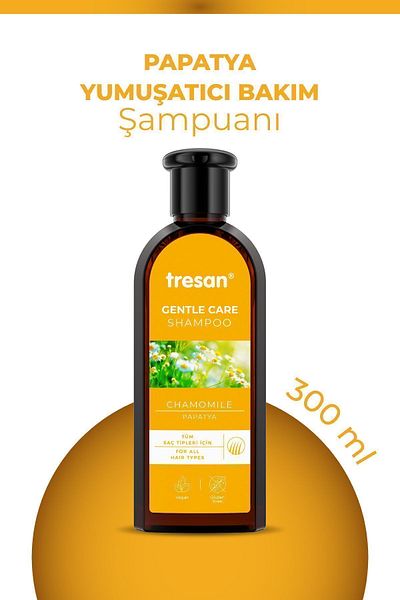 Tresan 300 ml Chamomile Softening Care Shampoo