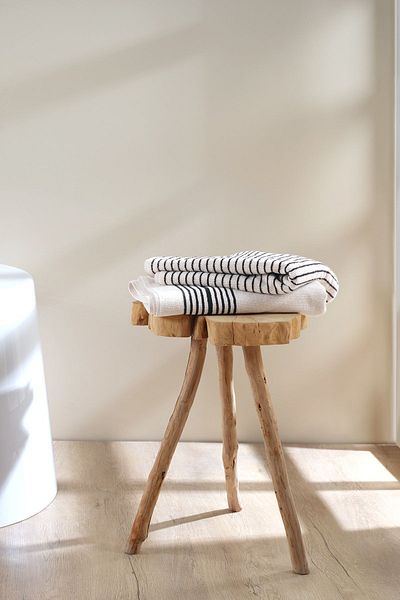 İrya Irya - in Out Lines Painted 100% Cotton Towel Set of 2 2/50X90
