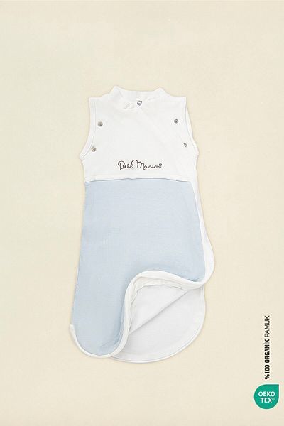 İrya Baby Marine Swaddle Jumpsuit Blue 0/3 Months