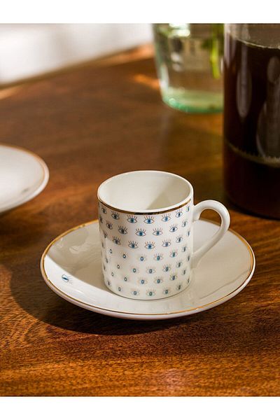 LC Waikiki LCW HOME 2-Person Porcelain Coffee Cup Set 90 Ml