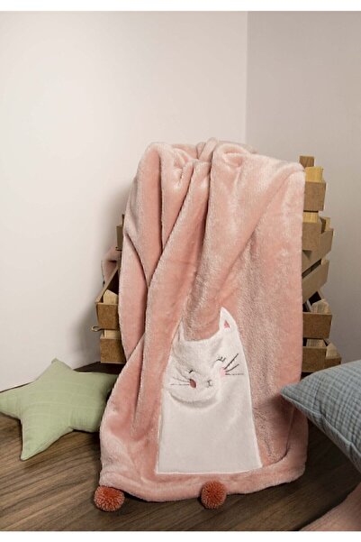 İrya Kitty Baby Blanket Pink 75x120