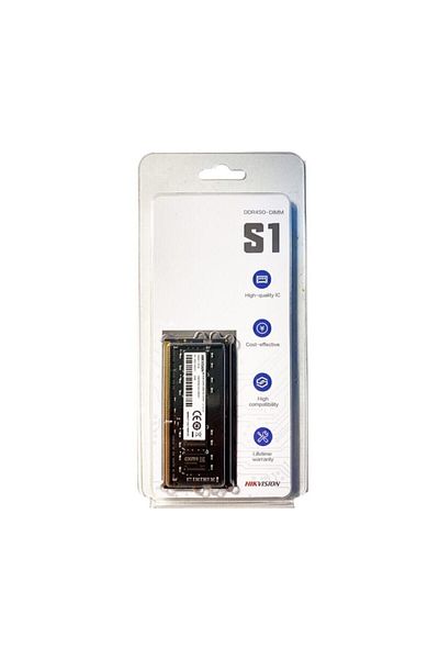 Hikvision 16 جيجابايت Ddr4 3200 ميجا هرتز Cl22 Sodımm ذاكرة الوصول العشوائي للكمبيوتر المحمول - Hked4162cab1g4zb1