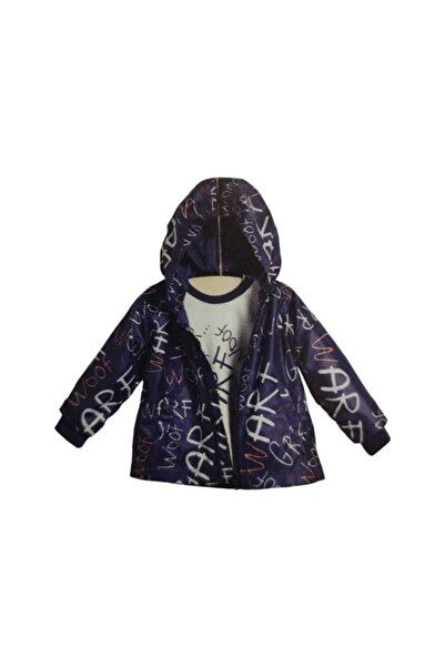 Wogi Mevsimlik Desenli Sweat Ceket