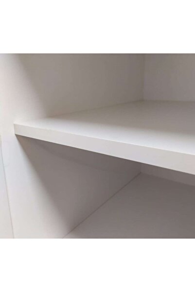 AGT 100cmx35cm Mat Beyaz Dolap Içi Özel Ölçü Ilave Raf (18MM)