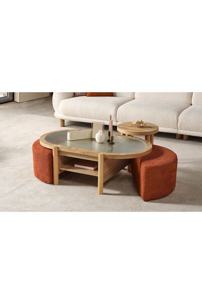 CaddeYıldız İskandinav Orta Sehpa Seti