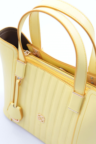 DGN Yellow Women's Column Shoulder and Arm Bag - 8183555