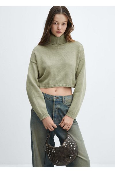 MANGO Woman Turtleneck knitwear sweater