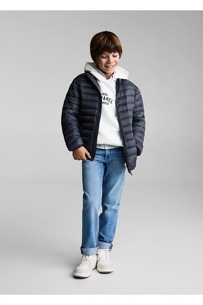 MANGO Kids Quilted Anorak - Comfortable Fit and Stylish Design