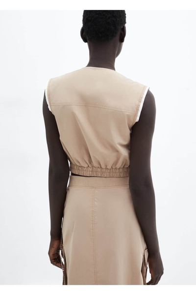 MANGO Woman Kargo cepli yelek