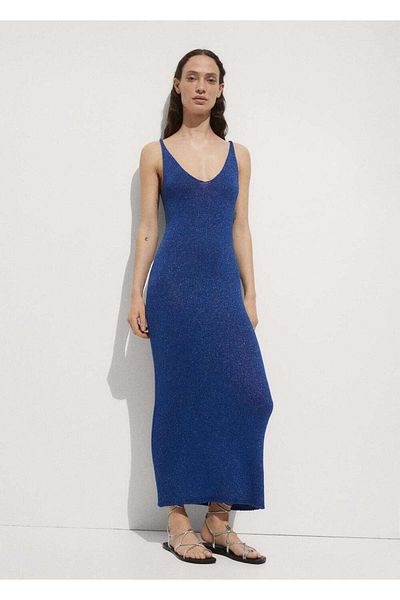 MANGO Woman Lureks Strickkleid