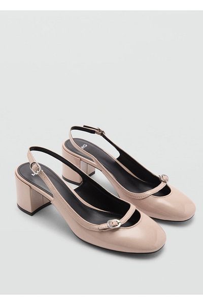 MANGO Woman High Heels mit Schnalle
