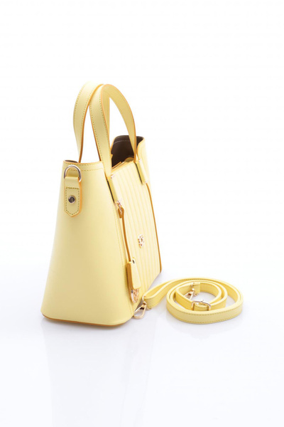 DGN Yellow Women's Column Shoulder and Arm Bag - 8183555