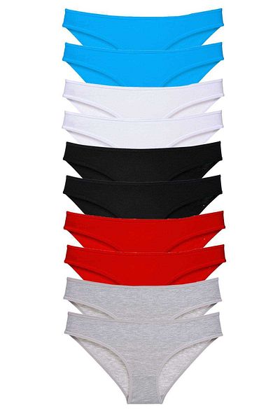 Ethab Ticaret Super Eco Lycra 10 Pieces Women's Slip Set - 528