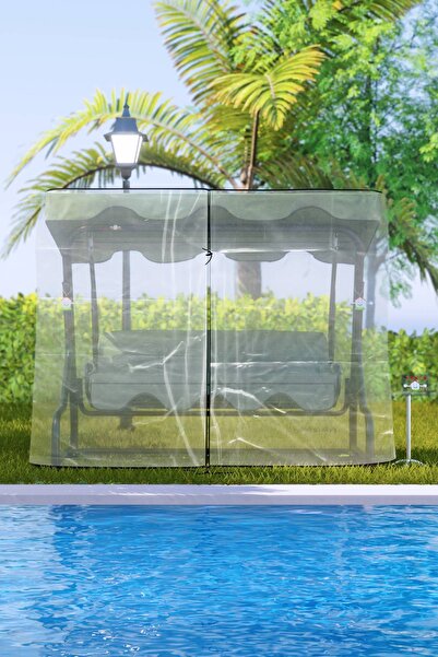 Yekta Home Şeria Salıncak Koruma Örtüsü şefaf Yağmurluk 200 Cm