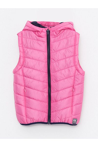 LC Waikiki Lcwk Hooded Basic Girl's Inflatable Vest