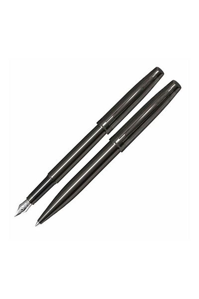 Scrikss T000sahh39tta - 39 Titanium Fountain Ballpoint Pen Set