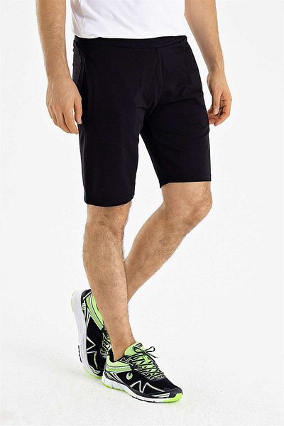 UHLSPORT Ανδρικό Anthracite Marvin Black βαμβακερό σορτς 3201411