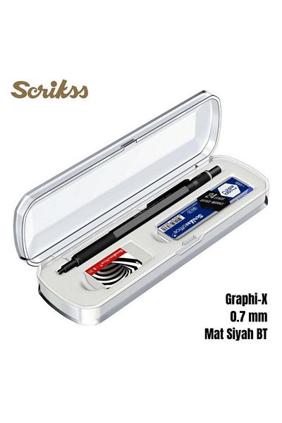 Scrikss Graph-X T00Sbccgrx240A Set of 3 - Black Pen
