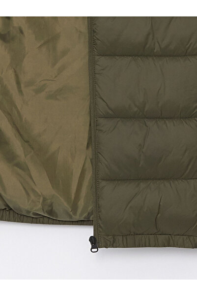 LC Waikiki Чоловічий надувний жилет LCWK Slim Fit Stand Collar Чоловічий надувний жилет