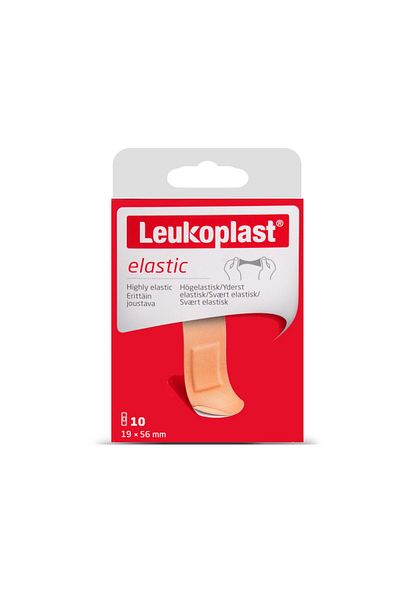 Leukotape Leukoplast مرن 19x56 ملم 10 قطع إسعافات أولية