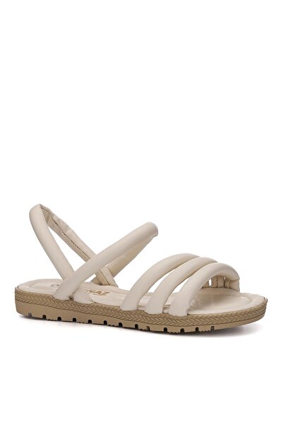 Bej 37-40 Sandalet Extra Hafif Ve Rahat