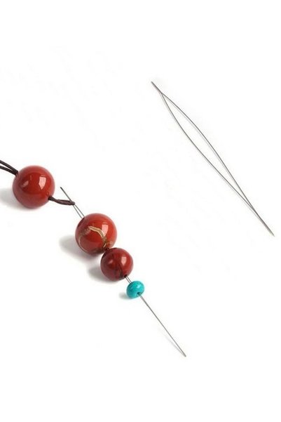 Pozitif Doğal Taş Practical Needle for Jewelry and Rosary Making