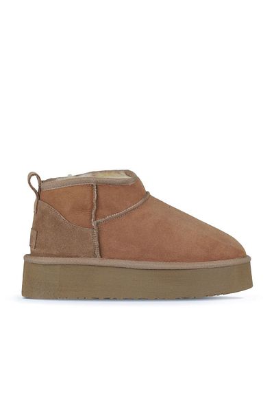 Bueno Shoes Suede γυναικείες μπότες με τακούνι - Sahra 05ag2074054