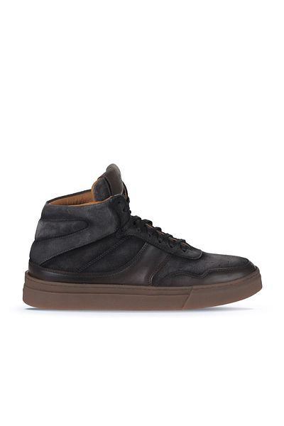 Bueno Shoes Ανδρικά Αθλητικά Μποτάκια Γκρι Suede - 10mb50031