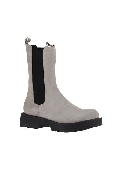 Bueno Shoes 01wt2516 Μοντέλο Γυναικείες Μπότες Μπεζ Suede