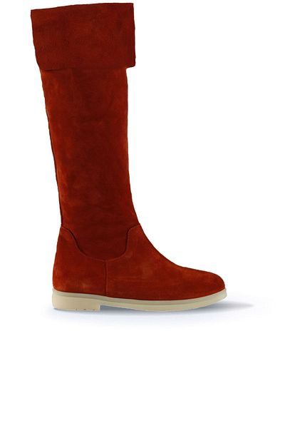 Bueno Shoes Γυναικείες Flat Μπότες Tile Suede - 01wt3308