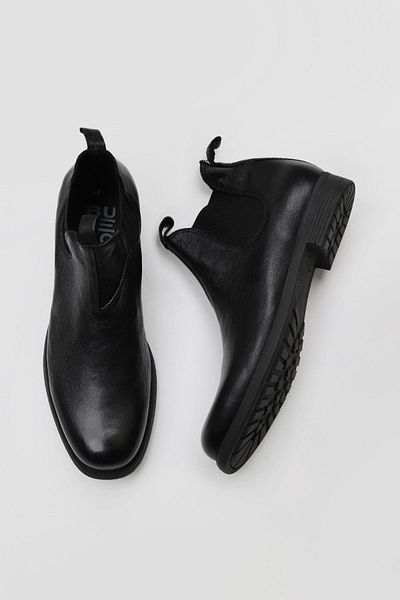 Bueno Shoes Ανδρικά Μποτάκια - Μαύρο Npl Δερμάτινο, Μοντέλο 01mv10500