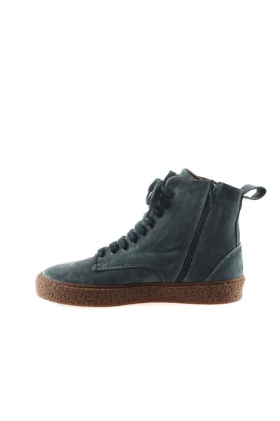 Bueno Shoes Yeşil Süet Kadın Düz Bot 01wt3202