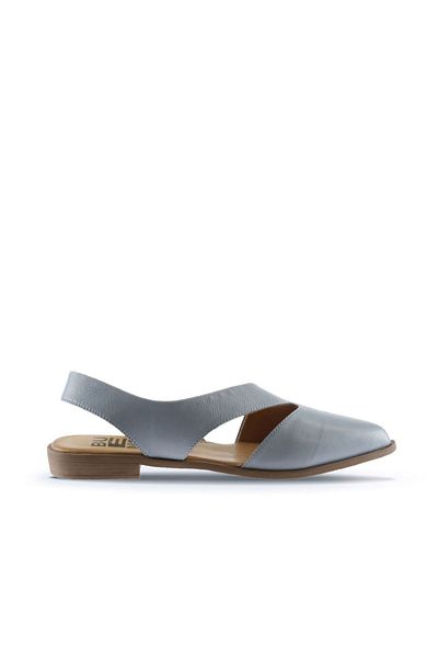 Bueno Shoes 01ws2311 Sandale de damă din piele albastră model