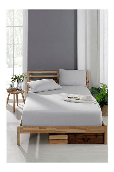 ROYAM 160 x 200 Double Elastic Fitted Sheet Set