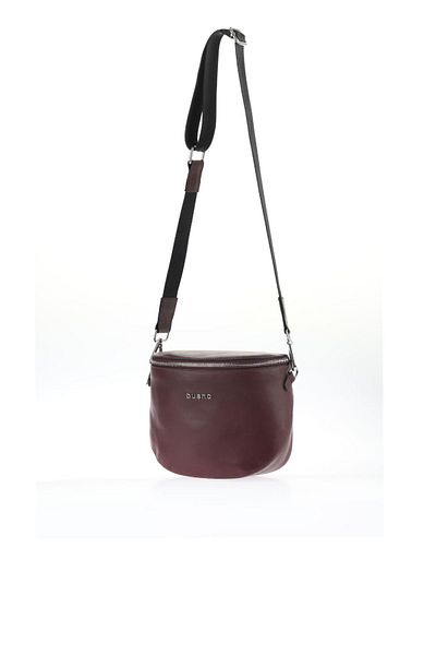 Bueno Shoes Geantă de damă din piele roșu Claret - Omg 01wby3606