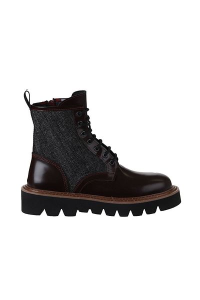 Bueno Shoes Bordo Açma Deri Kadın Düz Bot 01wv10201