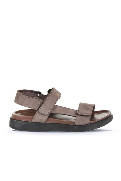 Bueno Shoes Мъжки сандали от набук Кафяви - 11s23213