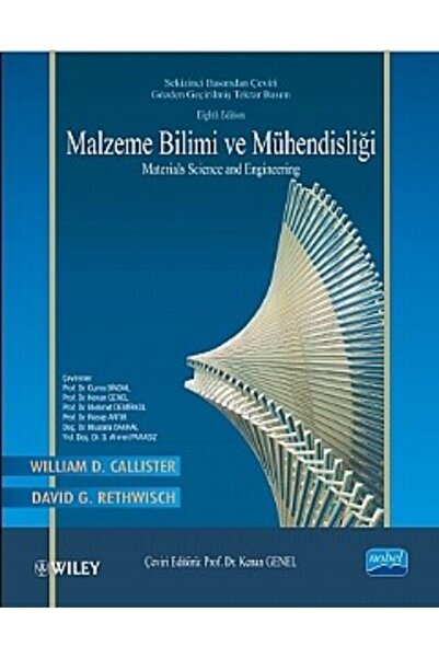 Nobel Akademik Yayıncılık Malzeme Bilimi ve Mühendisliği