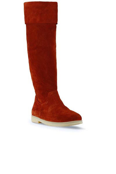 Bueno Shoes Γυναικείες Flat Μπότες Tile Suede - 01wt3308