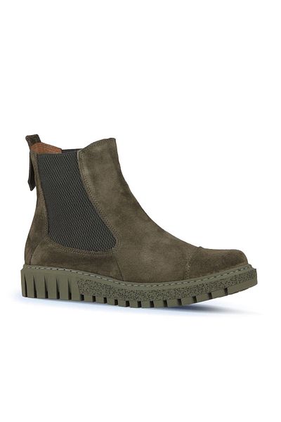 Bueno Shoes 01wz5202 Μοντέλο Khaki Suede Γυναικείες Μπότες
