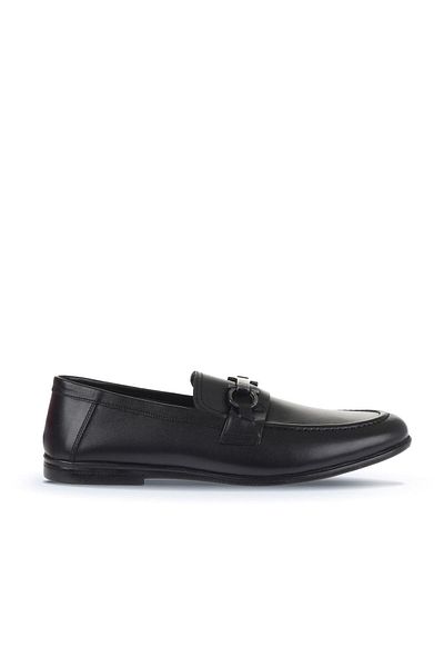 Bueno Shoes Ανδρικό Loafer - Μαύρο Δερμάτινο, Μοντέλο 21ma413