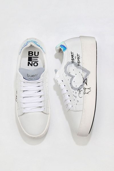 Bueno Shoes B18c02 Model White Pantofi sport pentru femei - 01wq5001