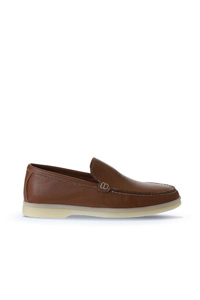 Bueno Shoes Leather TanFlotterWomen'sLoafer- 05ws102