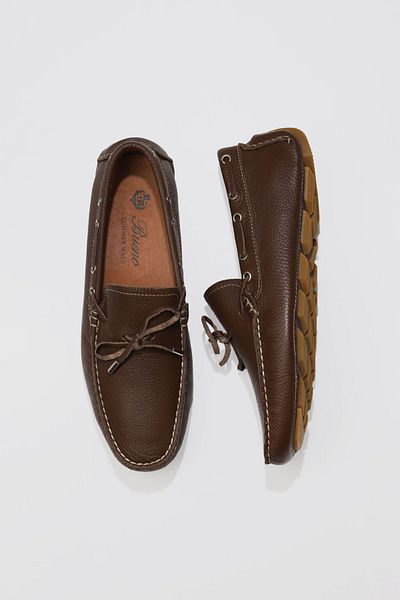 Bueno Shoes Ανδρικό Loafer - Brown Flotter Leather, Μοντέλο 05ms2023