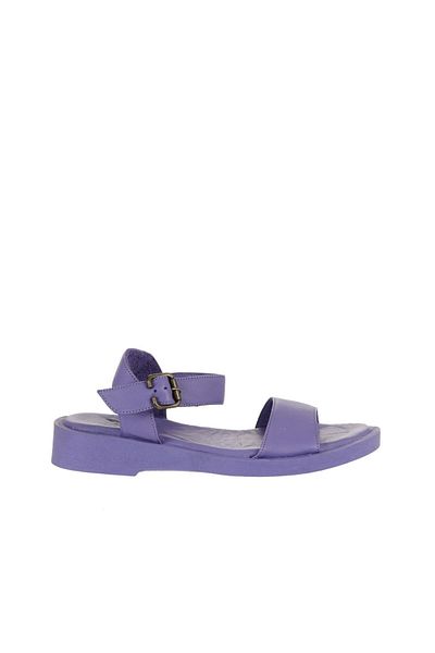 Bueno Shoes Sandale de damă din piele liliac - 01wy2900